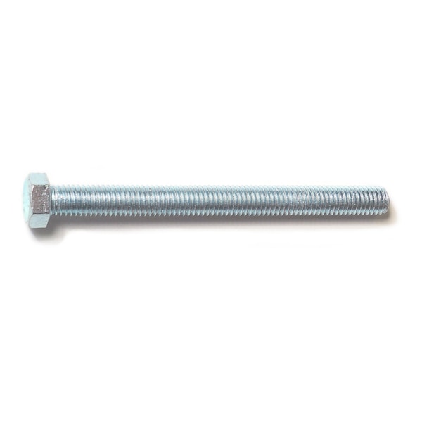 Midwest Fastener Class 8.8, M8-1.25 Hex Head Cap Screw, Zinc Plated Steel, 90 mm L, 4 PK 30966 - main